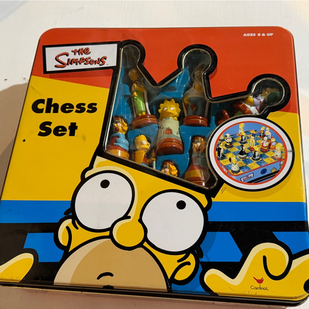 The Simpsons Chess Set - Multicolor